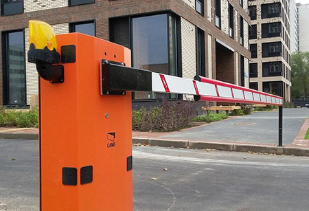 Установка шлагбаумов